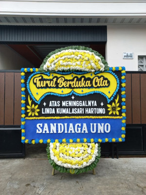 Papan Bunga Duka di Tuksari